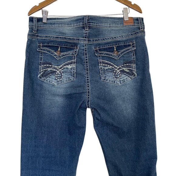 WallFlower Plus InstaStretch® Legendary Classic Fit Bootcut Jeans Sz 16 - Picture 8 of 9